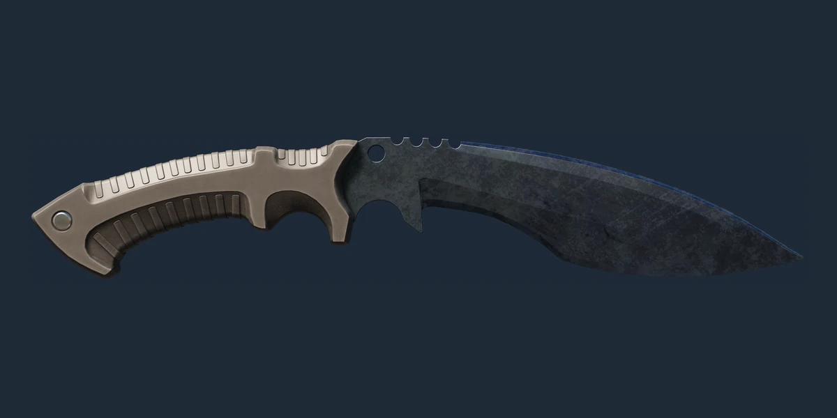 Anteprima di Coltello Kukri ★ | Blue Steel (Testato sul campo)