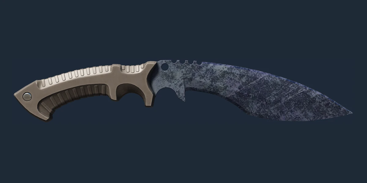 ★ Kukri Knife | Blue Steel (Battle-Scarred) preview