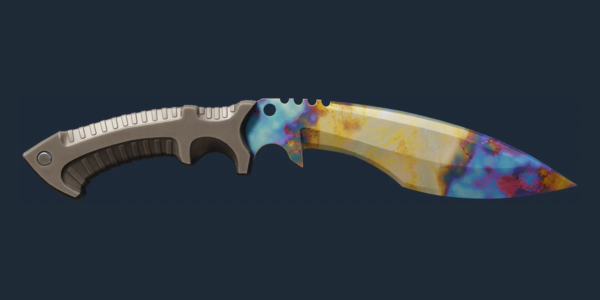 ★ Kukri Knife | Case Hardened (Minimal Wear) preview