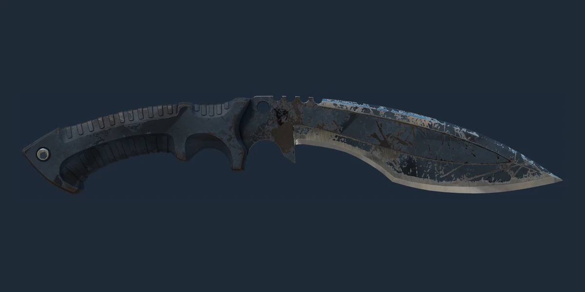 Anteprima di Coltello Kukri ★ | Night Stripe (Consumato)