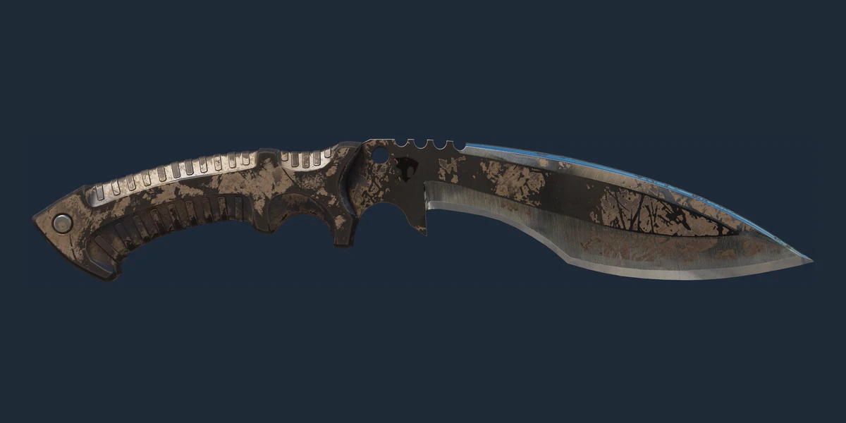 Anteprima di Coltello Kukri ★ | Scorched (Segnato dalle battaglie)