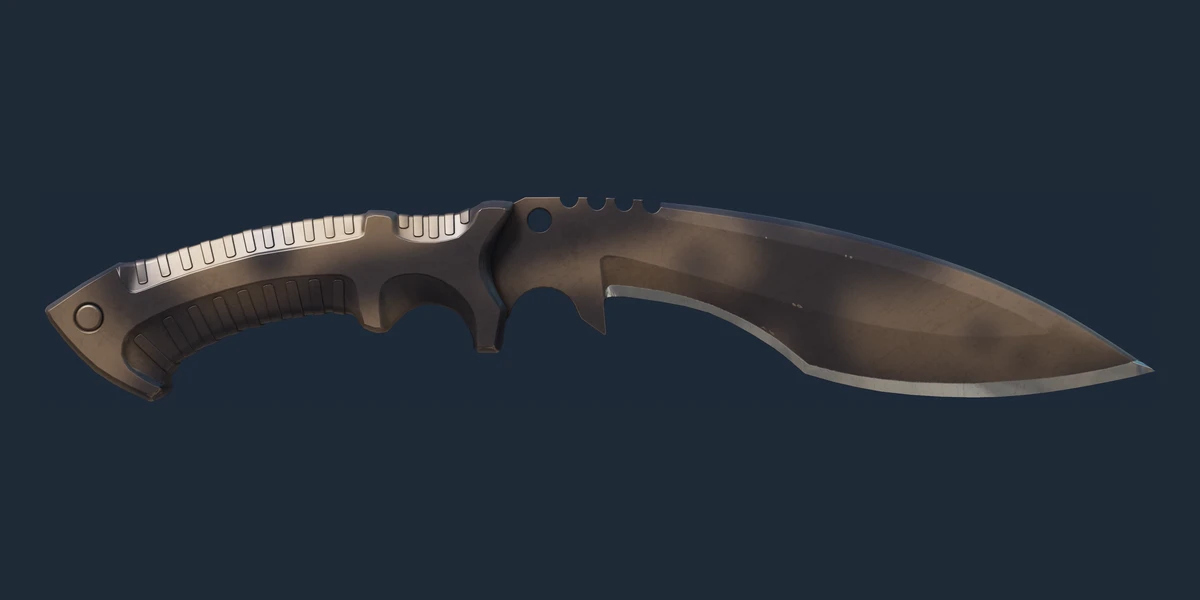 Pré-visualização de Faca Kukri (★ StatTrak™) | Scorched (Com Pouco Uso)
