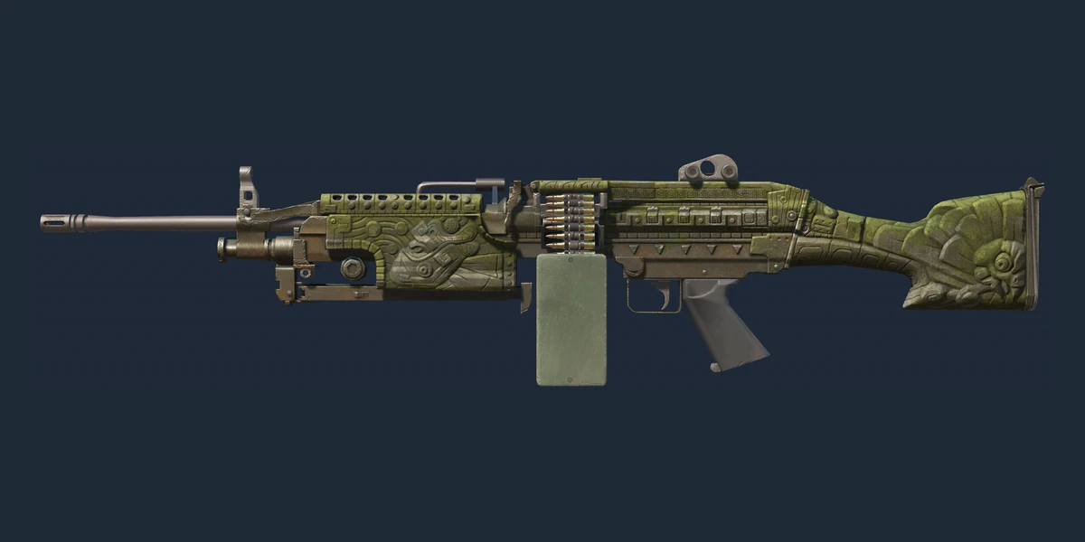 StatTrak™ M249 | Aztec (Battle-Scarred) preview