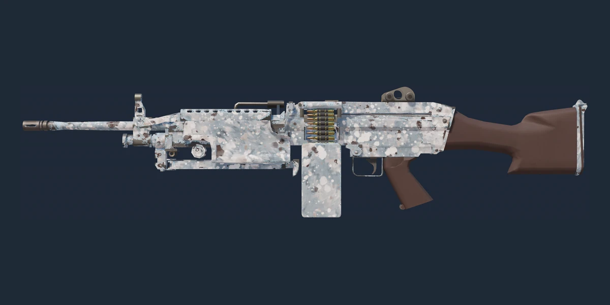 M249 | Blizzard Marbleized (Minimal Wear) preview