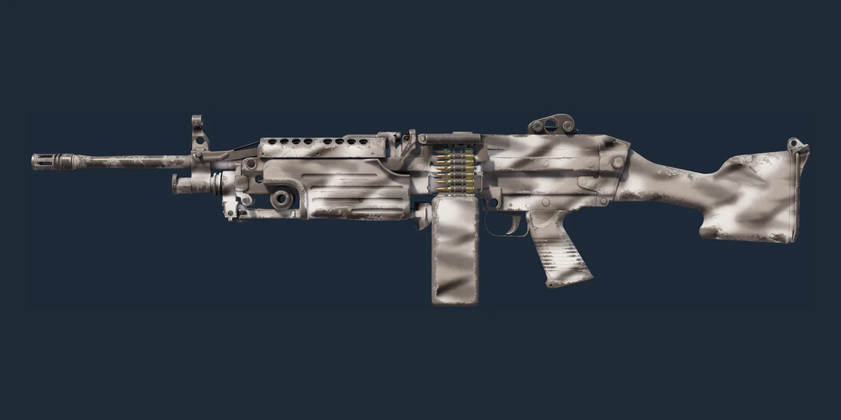 Podgląd: M249 | Kontrastowe kolory (po testach bojowych)