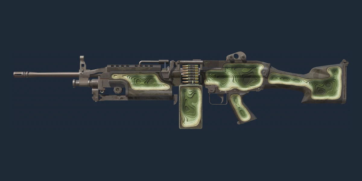 Vorschau von M249 (StatTrak™) | Relief (Kampfspuren)
