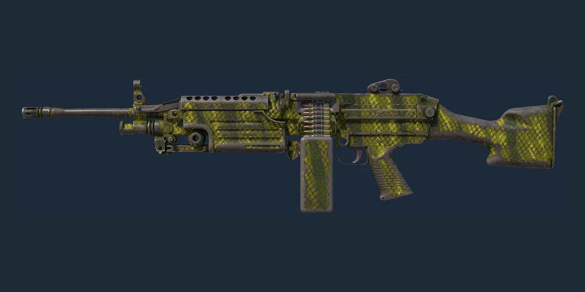 Podgląd: M249 | Siatka aligatora (mocne zużycie)