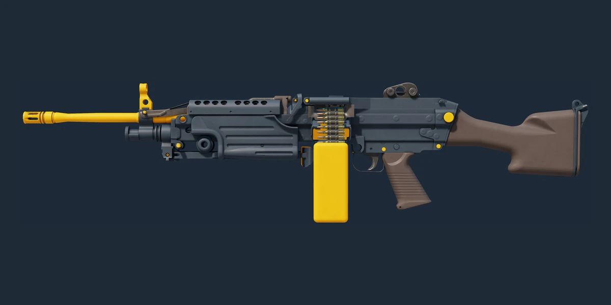ตัวอย่าง M249 | Impact Drill (มีรอยถลอกเล็กน้อย)
