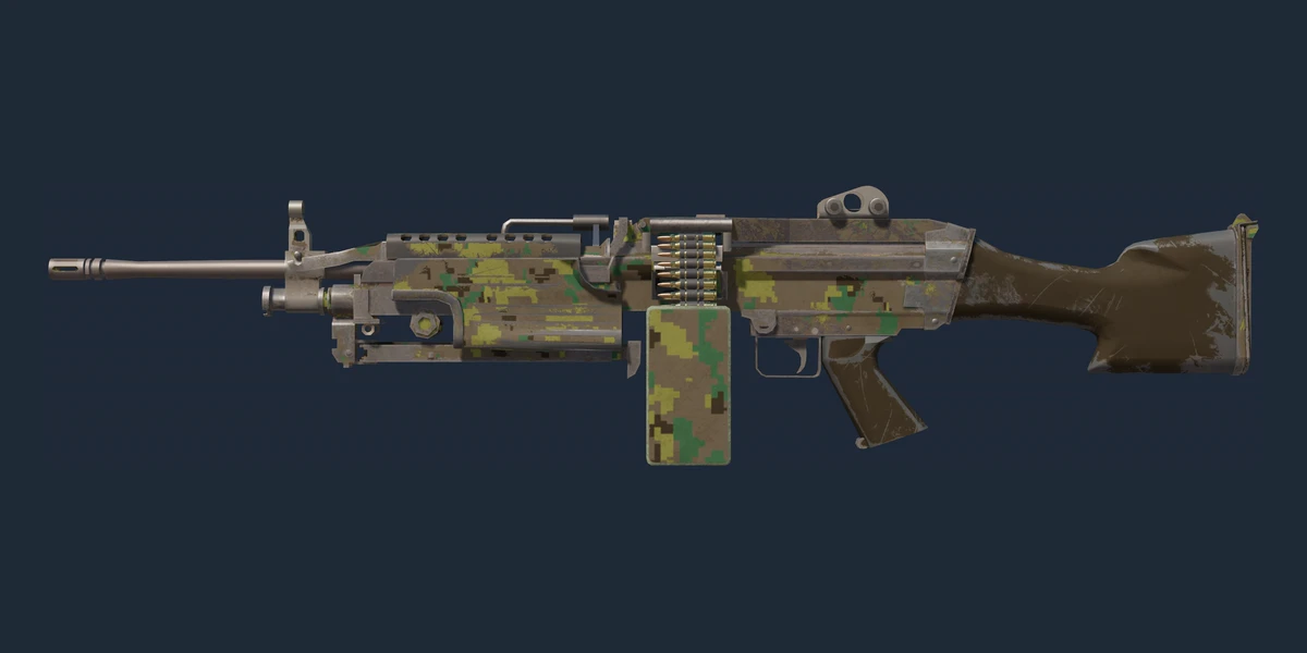 Previzualizare M249 | Jungle DDPAT (Uzată)