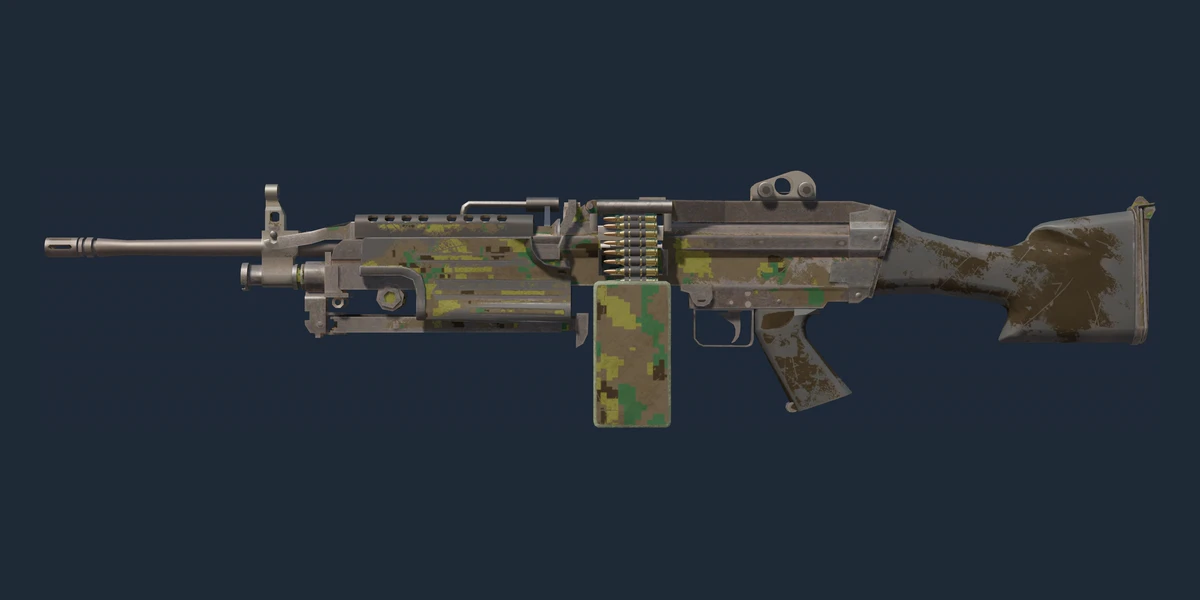 M249 | Jungle DDPAT (Battle-Scarred) preview