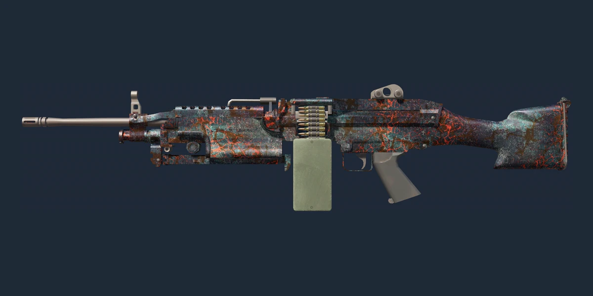 M249 | Magma (Battle-Scarred) preview