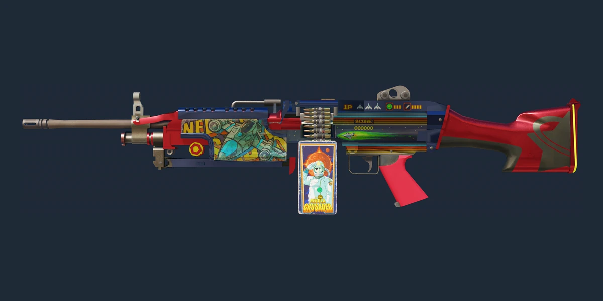 StatTrak™ M249 | Nebula Crusader (Factory New) preview