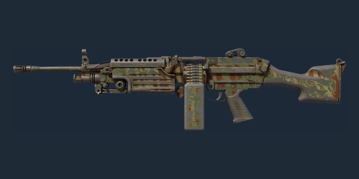 Souvenir M249 | Predator (Battle-Scarred) preview