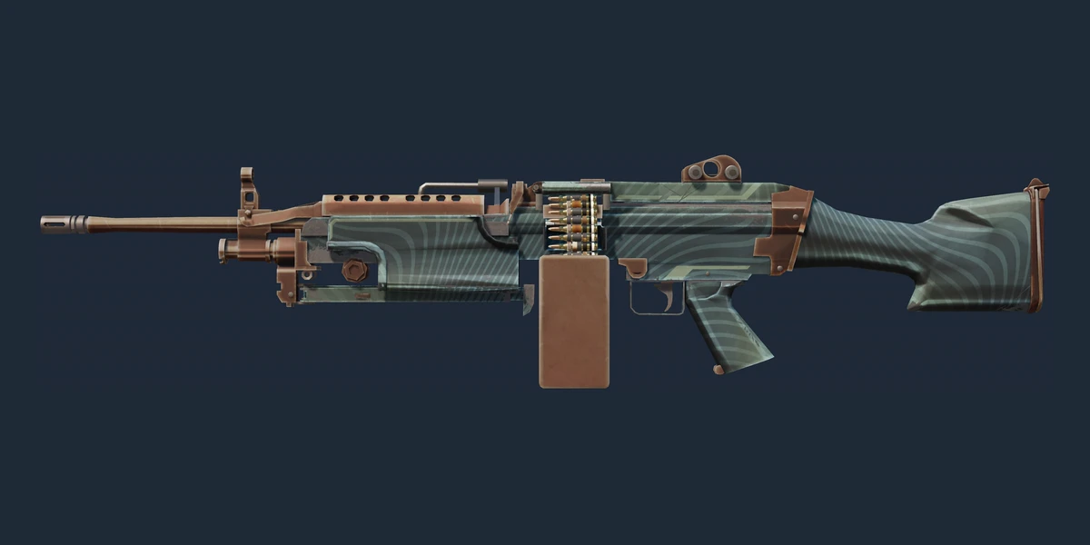 Souvenir M249 | Submerged (Field-Tested) preview
