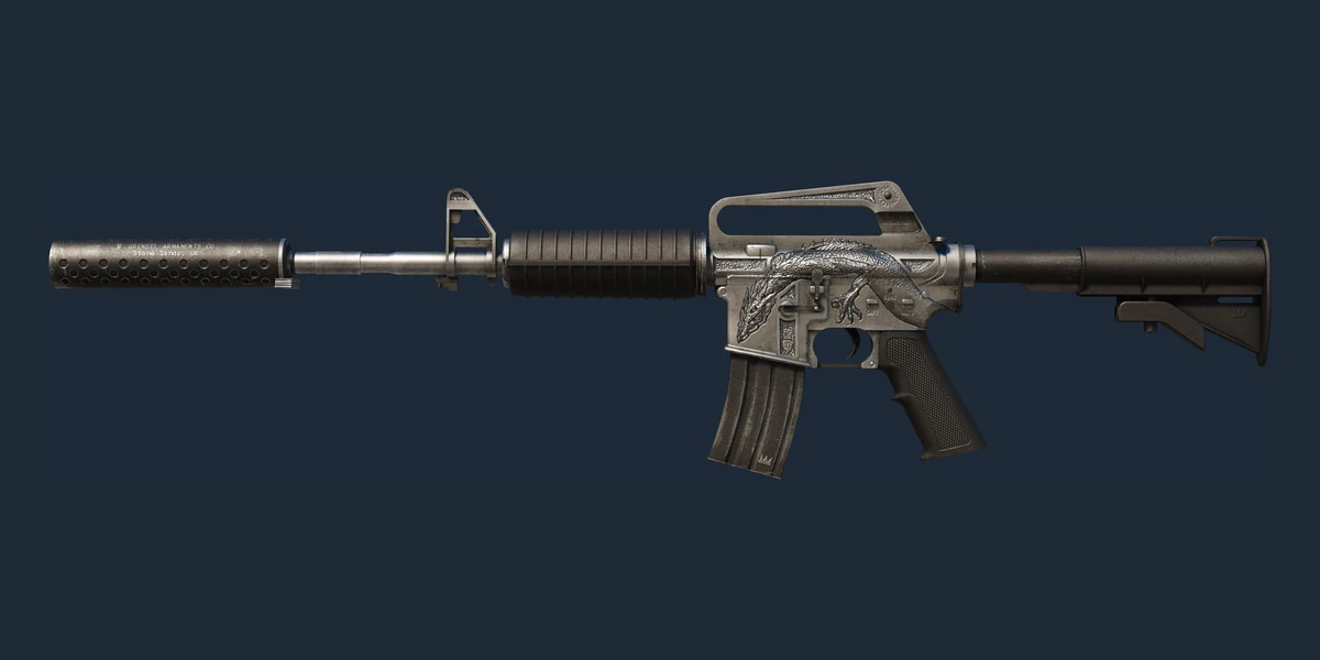 Náhled: M4A1-S | Basilisk (Lehce opotřebený)