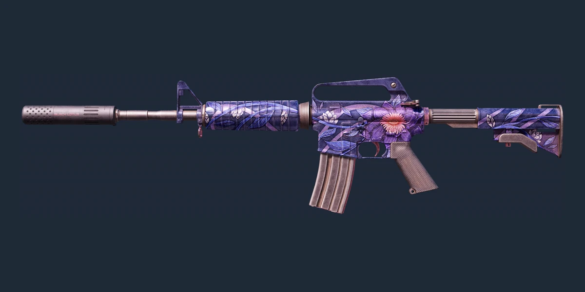 Forhåndsvisning af M4A1-S | Black Lotus (Kampvansiret)