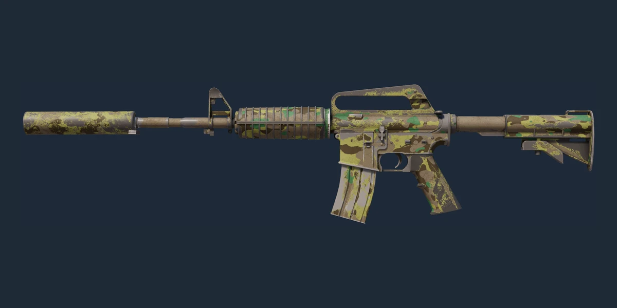 M4A1-S | Boreal Forest (Battle-Scarred) preview