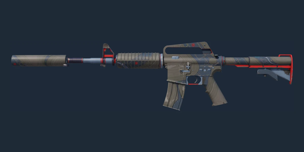 Náhled: M4A1-S | Briefing (Opotřebený)