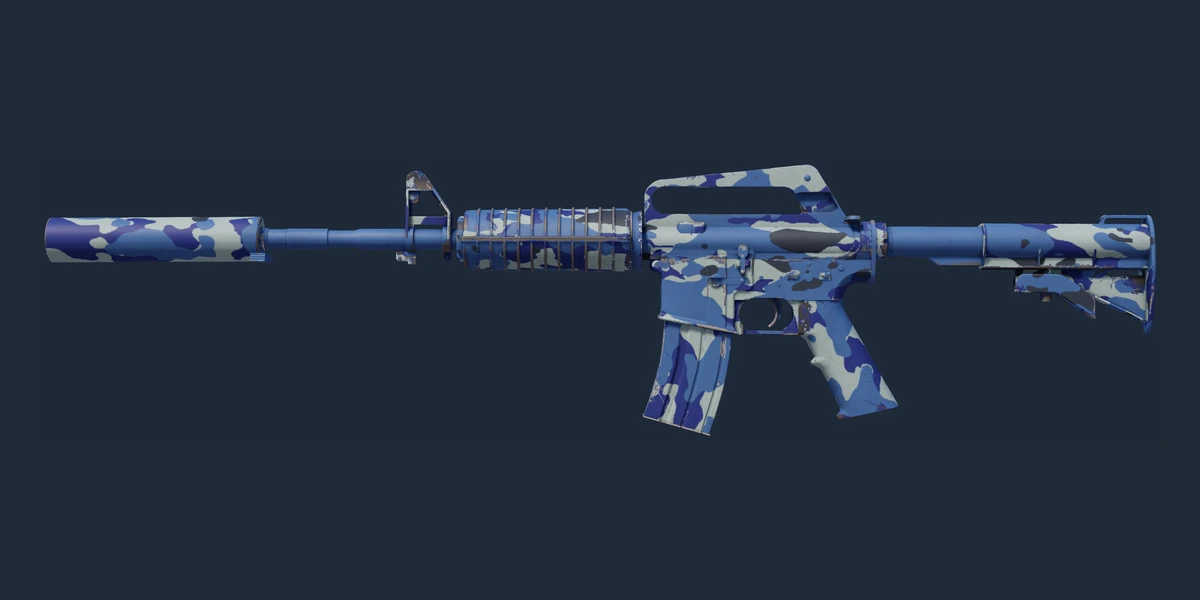 M4A1-S | Fényes Víz (Harctéren tesztelt) előnézete