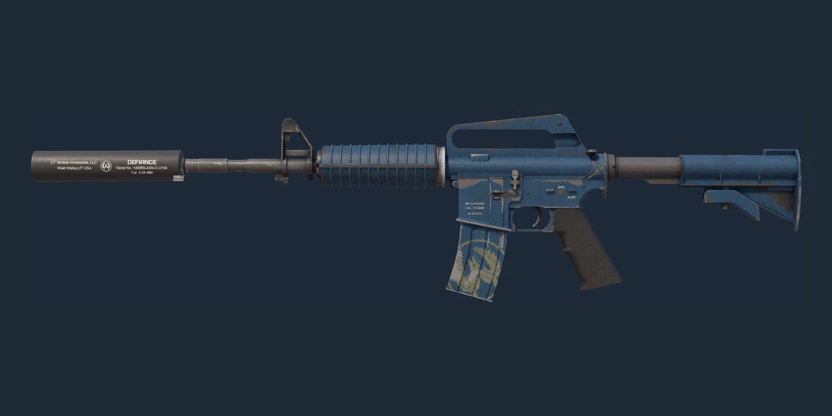 StatTrak™ M4A1-S | Guardian (Well-Worn) preview