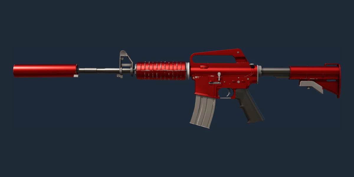 M4A1-S | Izzó Króm (Kevéssé használt) előnézete