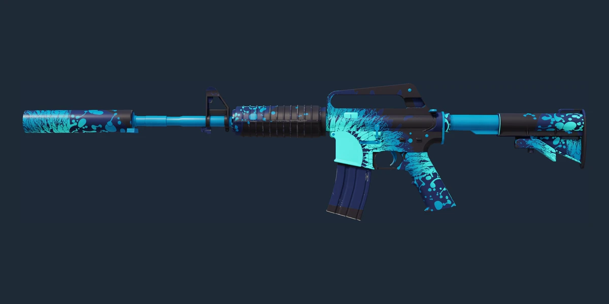 Forhåndsvisning af M4A1-S | Icarus Fell (Lidt slidt)
