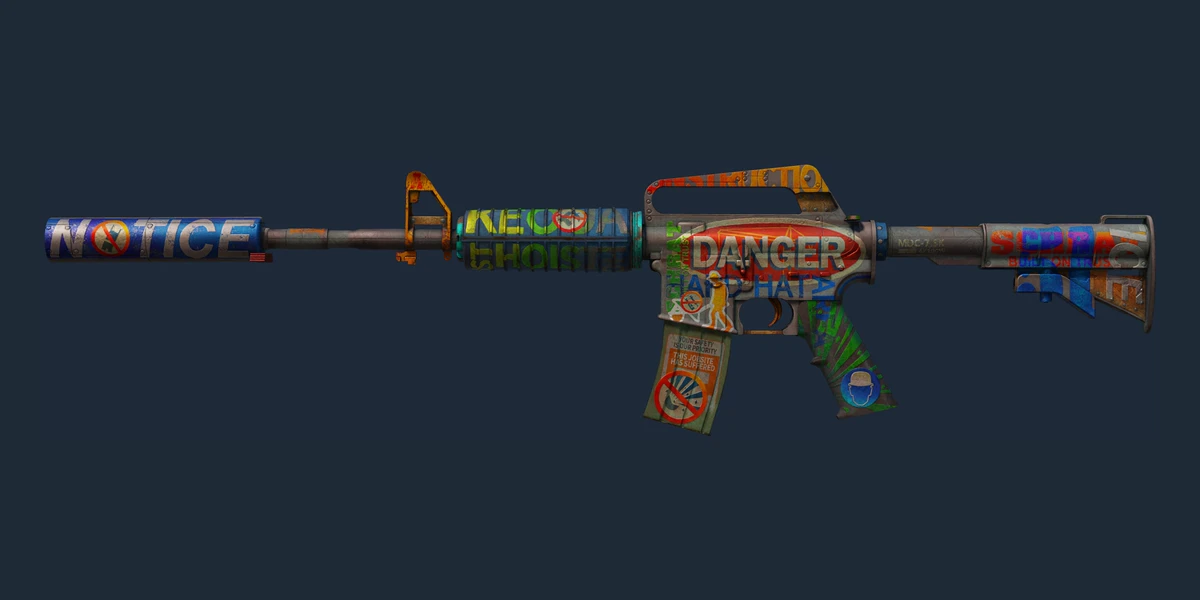 M4A1-S | Imminent Danger (Battle-Scarred) preview