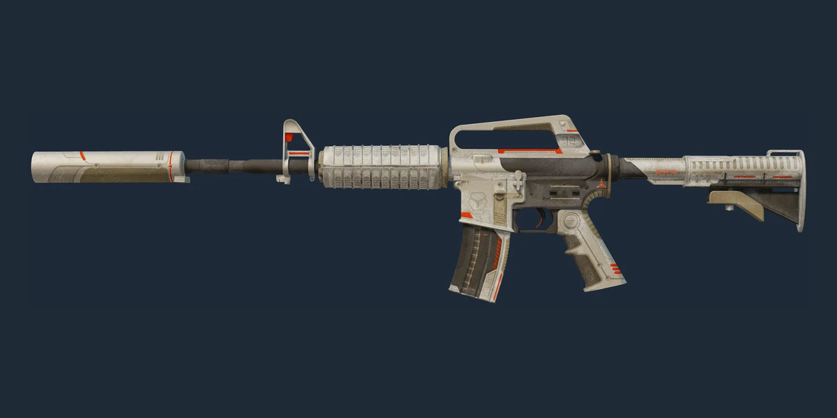 M4A1-S | Mecha Industries (Battle-Scarred) preview