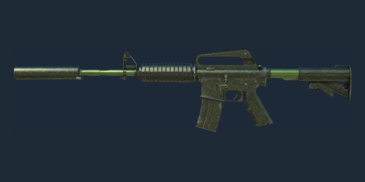 Forhåndsvisning af M4A1-S | Moss Quartz (Afprøvet i marken)