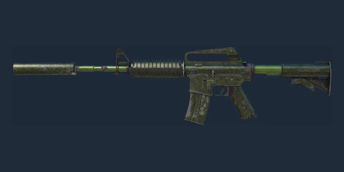 M4A1-S | Moss Quartz (Battle-Scarred) preview