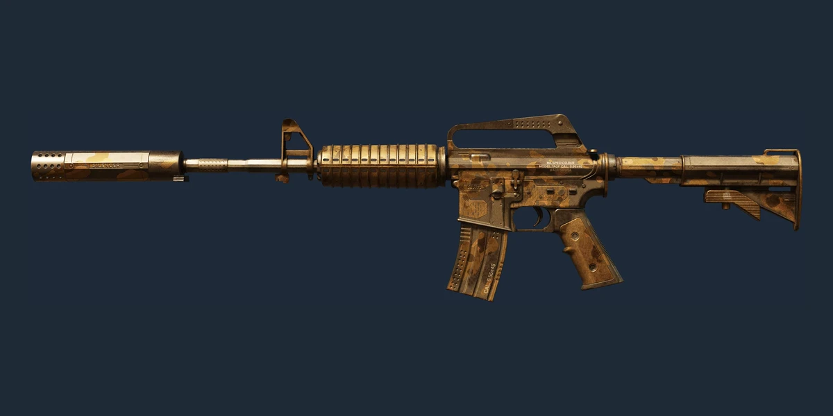 M4A1-S | Mud-Spec (戦いで傷ついた) のプレビュー
