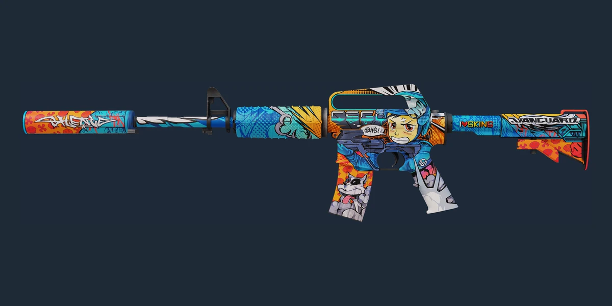 Pré-visualização de M4A1-S | Player Two (Com Pouco Uso)