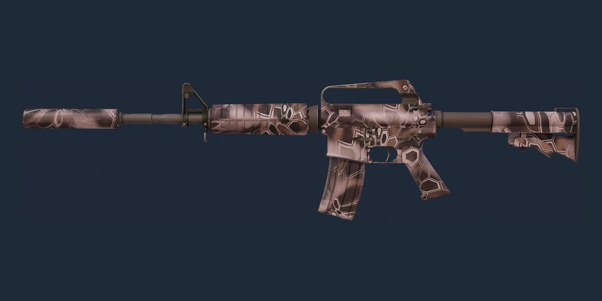 M4A1-S | Rose Hex (Minimal Wear) preview