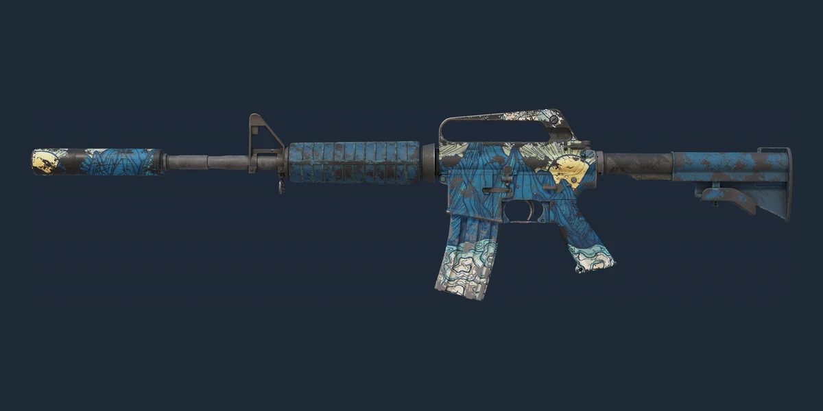 M4A1-S | Solitude (Battle-Scarred) preview