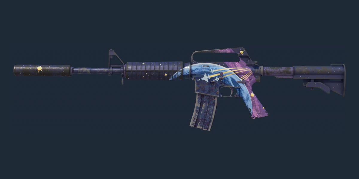 M4A1-S | Stratosphere (Well-Worn) preview