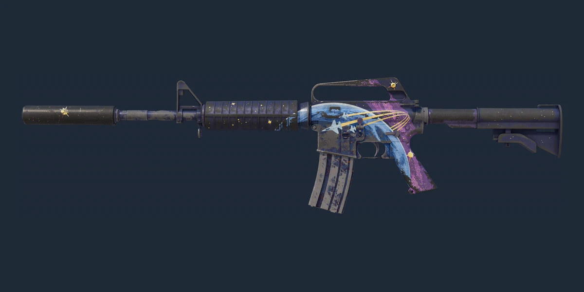 Предпросмотр: M4A1-S | Стратосфера (Закалённое в боях)