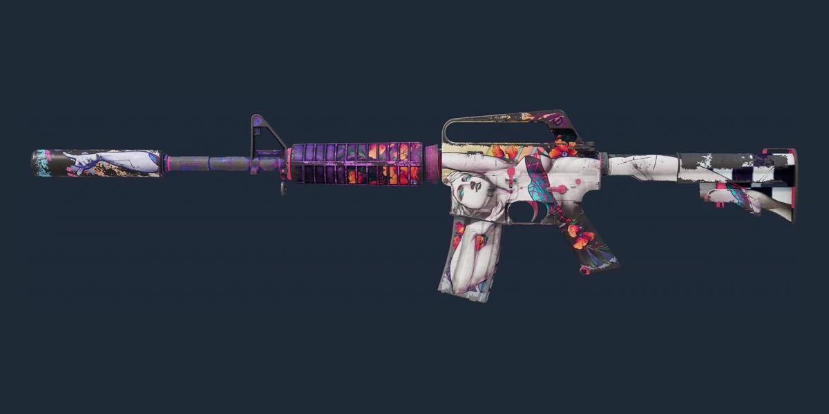 M4A1-S | Vaporwave (Well-Worn) preview