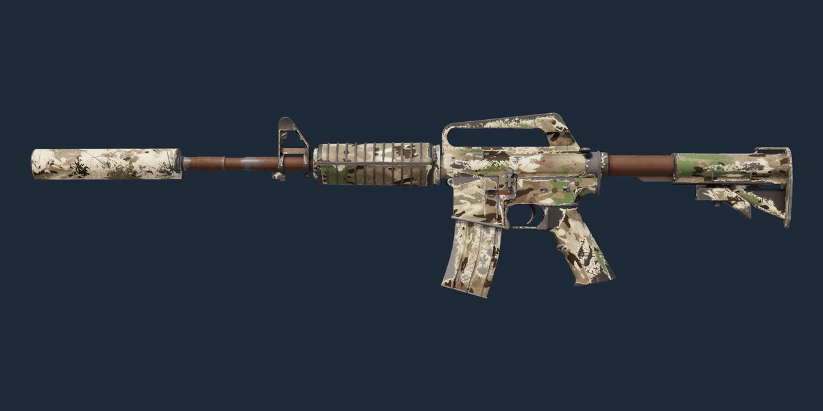 M4A1-S | VariCamo (Battle-Scarred) preview