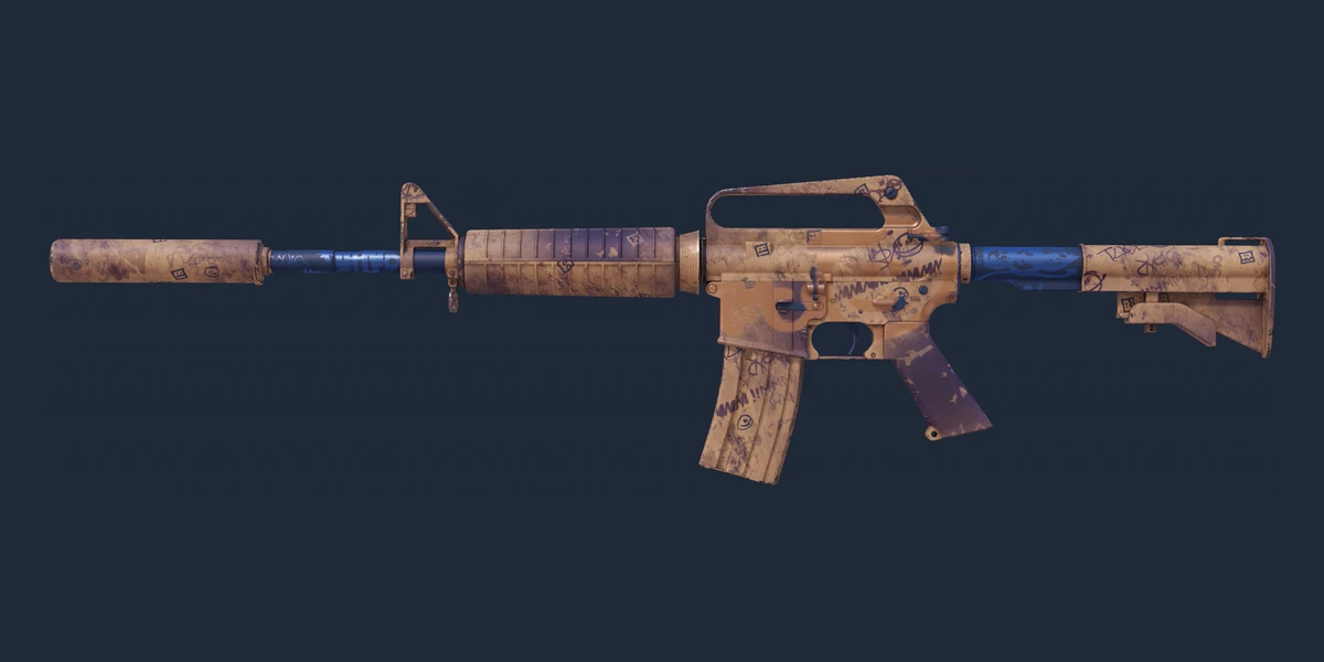 Náhled: M4A1-S | Wash me plz (Lehce opotřebený)