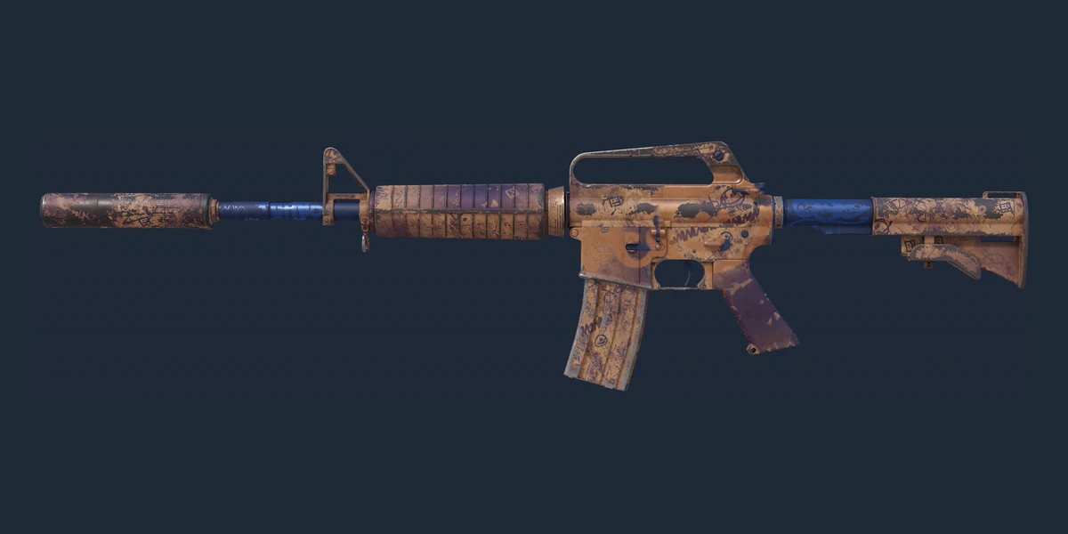 Forhåndsvisning af M4A1-S | Wash me plz (Meget slidt)
