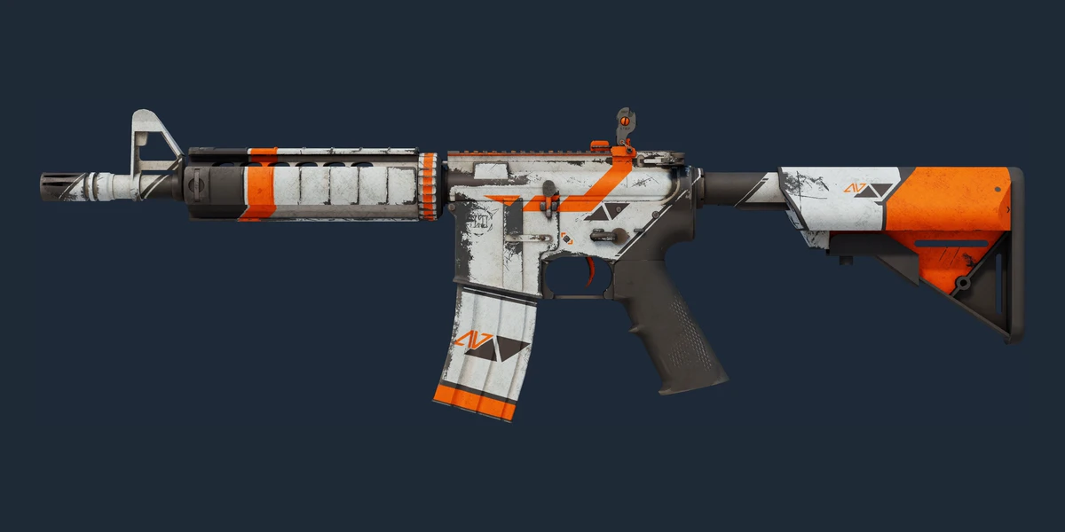 M4A4 | Asiimov (Battle-Scarred) preview