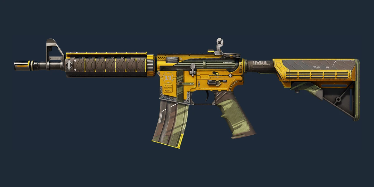 StatTrak™ M4A4 | Buzz Kill (Well-Worn) preview