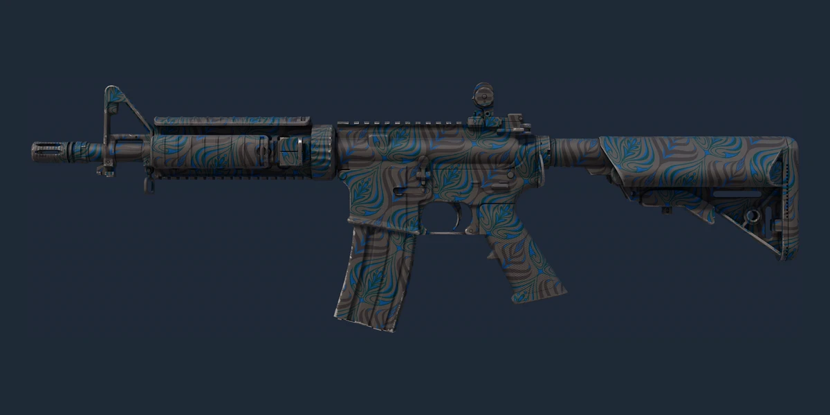 Souvenir M4A4 | Dark Blossom (Minimal Wear) preview