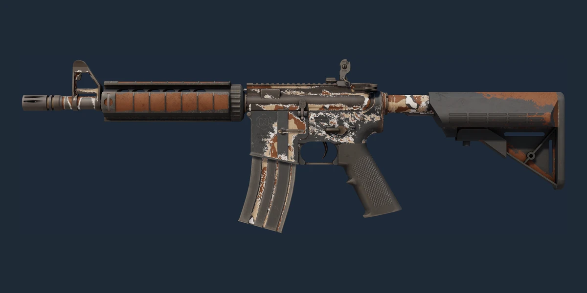 Преглед на M4A4 | Пустинна буря (Белязан от битки)