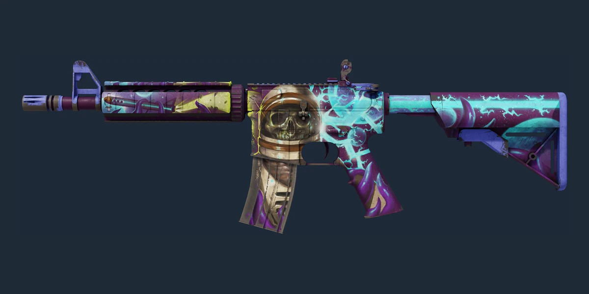 Souvenir M4A4 | Desolate Space (Battle-Scarred) preview