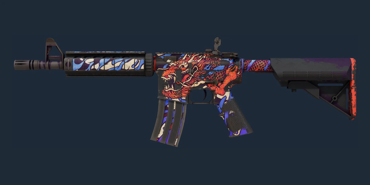 Previzualizare M4A4 | 龍王 (Dragon King) (Deteriorată)