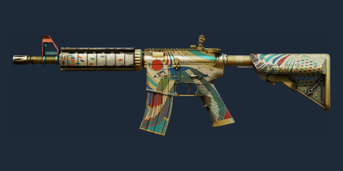 M4A4 | Eye of Horus (Battle-Scarred) preview
