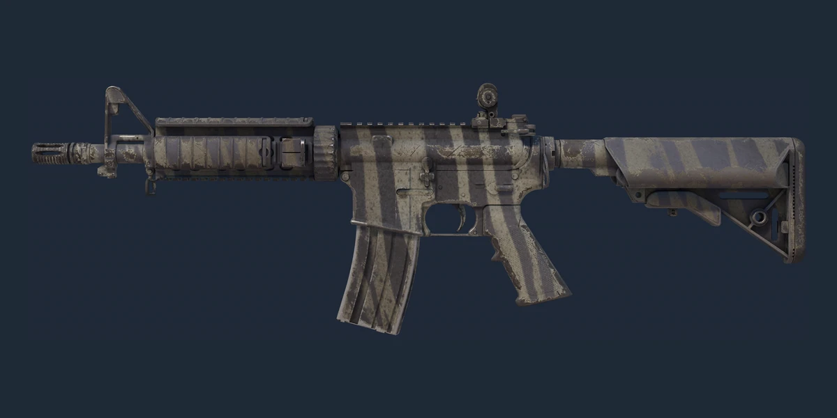 Souvenir M4A4 | Faded Zebra (Field-Tested) preview