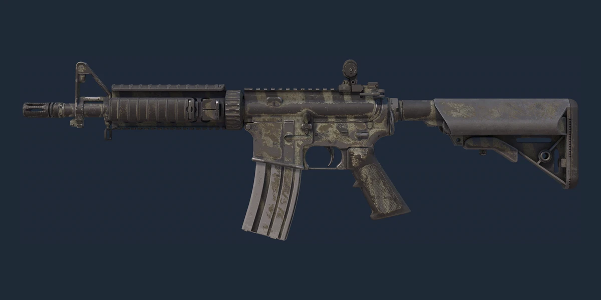 M4A4 | Faded Zebra (Battle-Scarred) preview