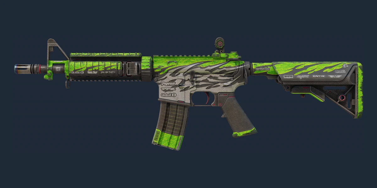 M4A4 | Full Throttle (Battle-Scarred) preview